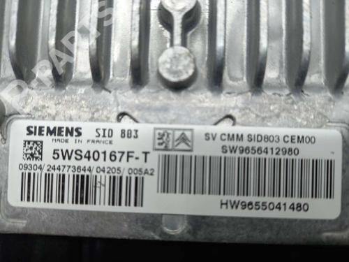 Engine control unit (ECU) PEUGEOT 407 (6D_)  | BP11882665M57 