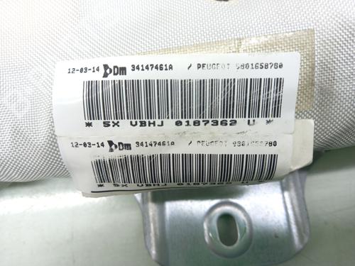 Left curtain airbag PEUGEOT 5008 (0U_, 0E_)  | BP16826931C11 