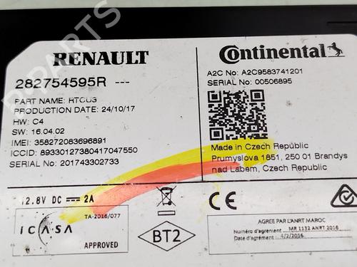 Electronic module RENAULT CLIO IV (BH_) 1.6 RS (BHJ4, BHJ6, BHMM) | BP38267257M83 - Image 4