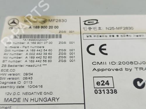 Radio MERCEDES-BENZ VIANO (W639)  | BP21092479E6 