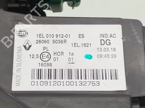 Left headlight RENAULT ZOE (BFM_) ZOE | BP36014358C28 - Image 6