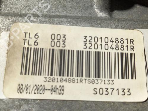 Gearbox RENAULT KADJAR (HA_, HL_) 1.5 BLUE dCi 115 (HLA6) | BP29608464M3 