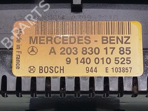 Climate control MERCEDES-BENZ C-CLASS (W203) C 180 Kompressor (203.046) | BP21122142I5 