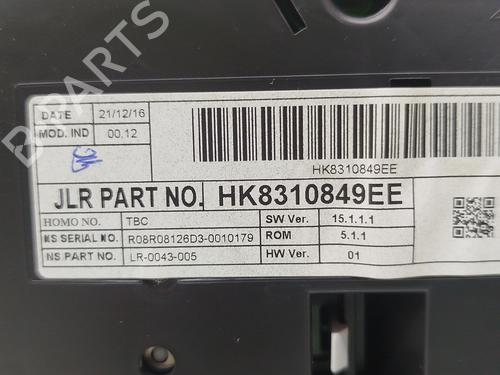 Instrument cluster JAGUAR F-PACE (X761) 2.0 TD4 AWD | BP38096564C47 - Image 4