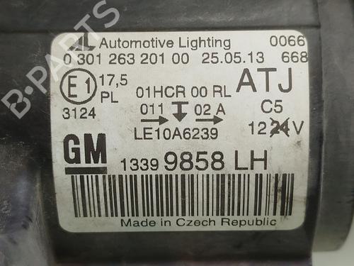 Left headlight OPEL ZAFIRA TOURER C (P12) 1.6 (75) | BP38711397C28 - Image 6