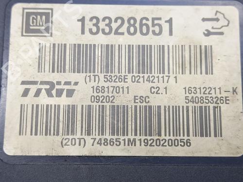 ABS pump OPEL INSIGNIA A Sports Tourer (G09) 2.0 CDTI (35) | BP17785601M43 