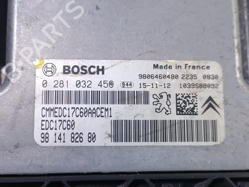 Engine control unit (ECU) CITROËN C3 II (SC_) 1.4 HDi 70 (SC8HZC, SC8HR0, SC8HP4) | BP27605850M57 