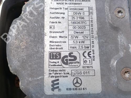 Heater blower motor MERCEDES-BENZ VIANO (W639)  | BP32067745M62 