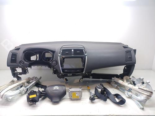 Kollisonspute sett CITROËN C4 AIRCROSS 1.6 HDi 115 (114 hp) 22995803
