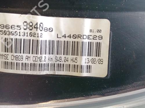 Instrument cluster CITROËN JUMPY II (VF7) 1.6 HDi 90 16V | BP32522263C47