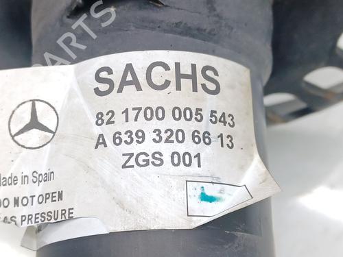 Left front shock absorber MERCEDES-BENZ VIANO (W639) 3.5 (639.811, 639.813, 639.815) | BP23144438M16