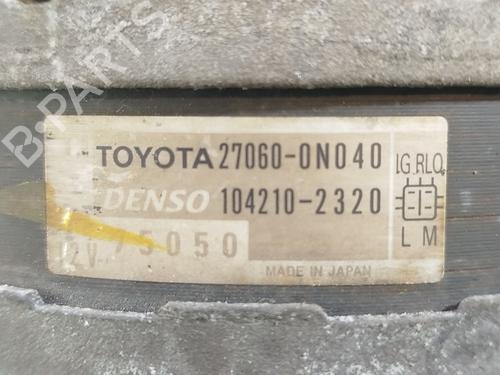 Alternator TOYOTA AURIS (_E15_) 1.4 D-4D (NDE150_, NDE150R) | BP29954031M7 