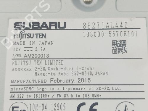 Radio SUBARU OUTBACK (BS) 2.0 D AWD (BSD) | BP23427868E6 