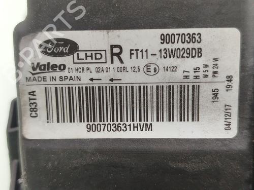 Right headlight FORD TRANSIT CONNECT V408 Box Body/MPV 1.5 TDCi | BP38069832C29  - Image 6