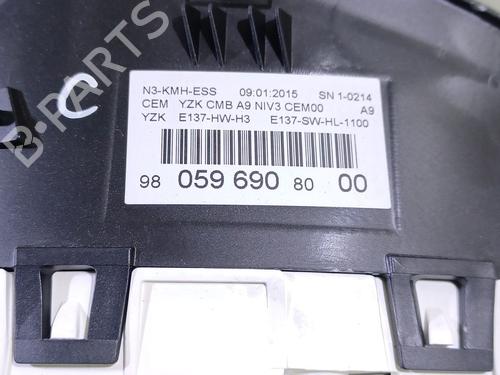 Instrument cluster PEUGEOT 208 I (CA_, CC_) 1.6 VTi | BP21148618C47 