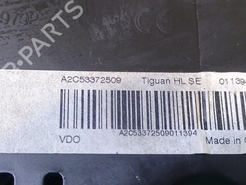 Instrument cluster VW TIGUAN (5N_) 2.0 TDI 4motion | BP22637155C47 