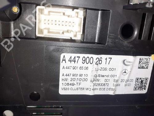 Instrument cluster MERCEDES-BENZ V-CLASS (W447)  | BP13325697C47 