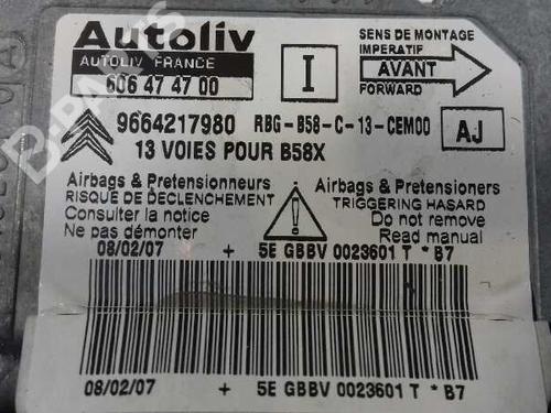Airbag Kit CITROËN C4 Grand Picasso I (UA_) 2.0 HDi 138 | BP1305524C86  - Image 6