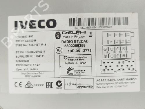 Radio IVECO DAILY VI Van 35S16, 35C16, 40C16, 50C16, 70C16 | BP36323341E6 - Image 5