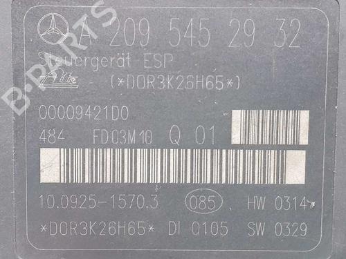 ABS pump MERCEDES-BENZ C-CLASS T-Model (S203) C 220 CDI (203.206, 203.208) | BP15097550M43 