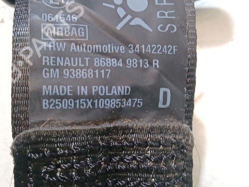 Front right seatbelt RENAULT TRAFIC III Bus (JG_) 1.6 dCi 125 (JGMH) | BP40107112I25 - Image 4