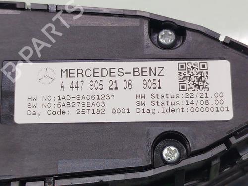 Left front window switch MERCEDES-BENZ VITO Van (W447) 114 CDI (447.601, 447.603, 447.605) | BP31827726I27 