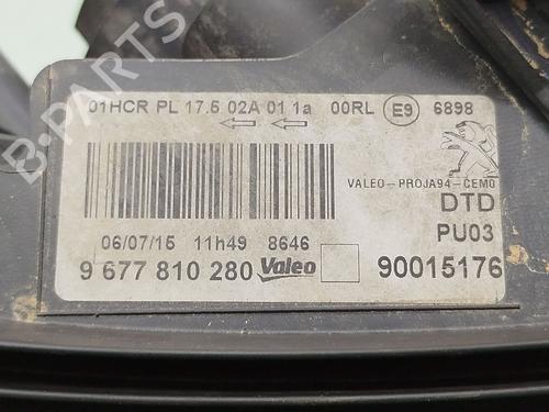 Right headlight PEUGEOT 2008 I (CU_) 1.2 THP 110 / PureTech 110 | BP38285709C29 - Image 6