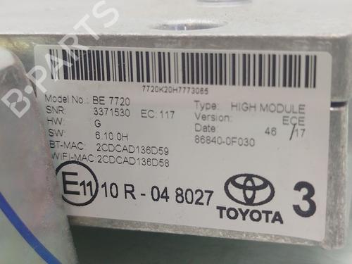 Electronic module TOYOTA C-HR (_X1_) 1.8 Hybrid (ZYX10_, ZYX11_) | BP33812708M83 - Image 4