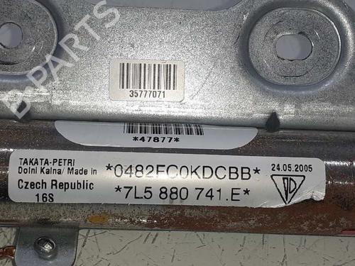 Venstre gardin kollisjonspute PORSCHE CAYENNE (9PA) Turbo 4.5 | BP7785742C11 