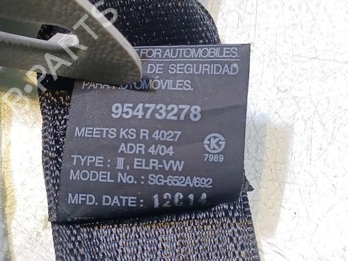 Rear right seatbelt CHEVROLET CAPTIVA (C100, C140) 2.2 D 4WD | BP22771756I28 