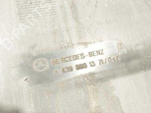 Corner bumper MERCEDES-BENZ VITO / MIXTO Van (W639) 115 CDI 4x4 (639.601, 639.603, 639.605) | BP21269762C117 