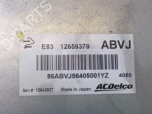 Engine control unit (ECU) OPEL MERIVA B MPV (S10) 1.4 (75) | BP27297801M57 