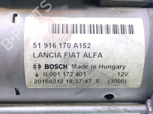 Starter FIAT FIORINO Box Body/MPV (225_) 1.3 D Multijet (225BXD1A, 225BXB1A, 225BXB11) | BP23863701M8 