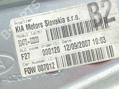 Front left window mechanism KIA SPORTAGE II (JE_, KM_) 2.0 CRDi 4WD | BP22980348C22 