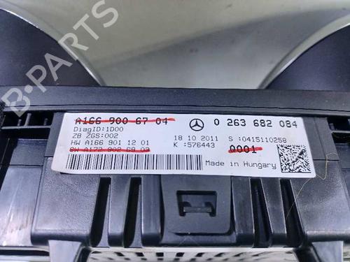 Instrument cluster MERCEDES-BENZ M-CLASS (W166)  | BP15851282C47 