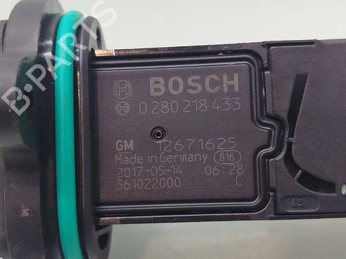 Mass air flow sensor OPEL ASTRA K (B16) 1.4 Turbo (68) | BP24033687M95 