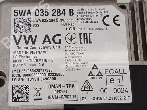Elektronisk modul VW T-ROC (A11, D11)  | BP25036774M83 