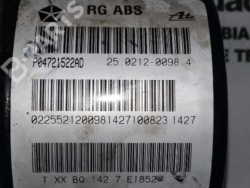 ABS pump CHRYSLER VOYAGER IV (RG, RS) 2.4 | BP1570335M43 