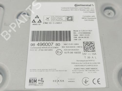Radio CITROËN C4 III (BA_, BB_, BC_) 1.5 BlueHDi 130 (BBYHZB) | BP29280057E6 