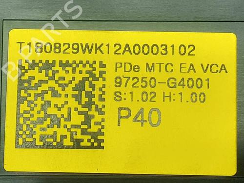 Climate control HYUNDAI i30 (PDE, PD, PDEN)  | BP13513609I5 