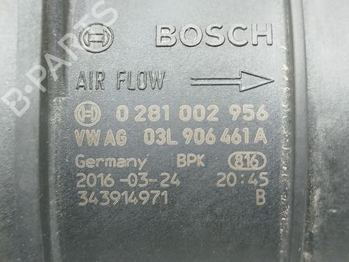Mass air flow sensor VW TIGUAN (AD1, AX1) 2.0 TDI | BP32361509M95