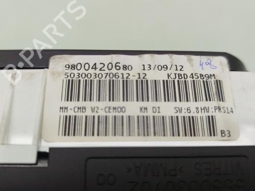 Instrument cluster PEUGEOT 508 SW I (8E_) 2.0 HDi | BP29955290C47