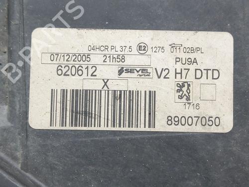 Right headlight PEUGEOT 807 (EB_)  | BP16726532C29 