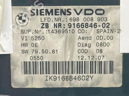 Instrument cluster BMW 3 (E90) 320 d | BP17195353C47 