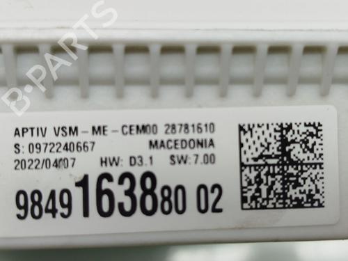 Fuse box PEUGEOT 308 III (FB_, FH_, FP_, F3_, FM_) PureTech 110 (FPHNPL) | BP26553452E1 