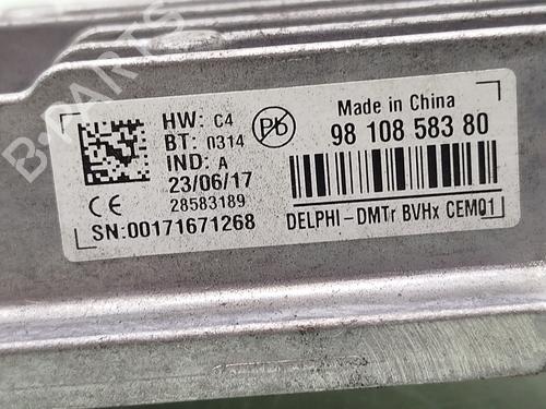 Electronic module PEUGEOT 3008 II SUV (MC_, MR_, MJ_, M4_) 1.2 THP/ PureTech 130 (MRHNSM, MRHNSU, MRHNSJ, MRHNYW,... | BP30578219M83