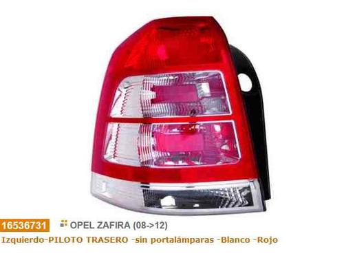Used Left taillight OPEL ZAFIRA / ZAFIRA FAMILY B (A05) [2005-2019]  16086872