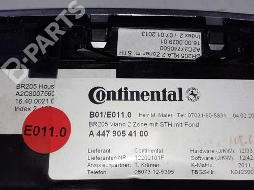 Climate control MERCEDES-BENZ V-CLASS (W447)  | BP9117395I5 
