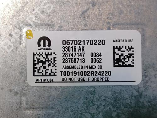 Electronic module MASERATI GRECALE GT Mild Hybrid Q4 | BP40158378M83 - Image 5