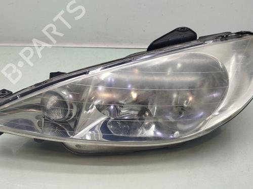 Used Left headlight PEUGEOT 206 CC (2D) 1.6 16V (2DNFUF, 2DNFUR) (109 hp) 27151663